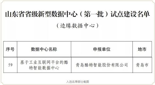 酷特智能入選山東首批省級(jí)新型數(shù)據(jù)中心試點(diǎn)，夯實(shí)AI基礎(chǔ)資源與技術(shù)高地